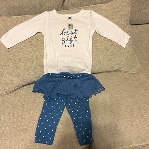 Baby Girls Carter’s Outfit